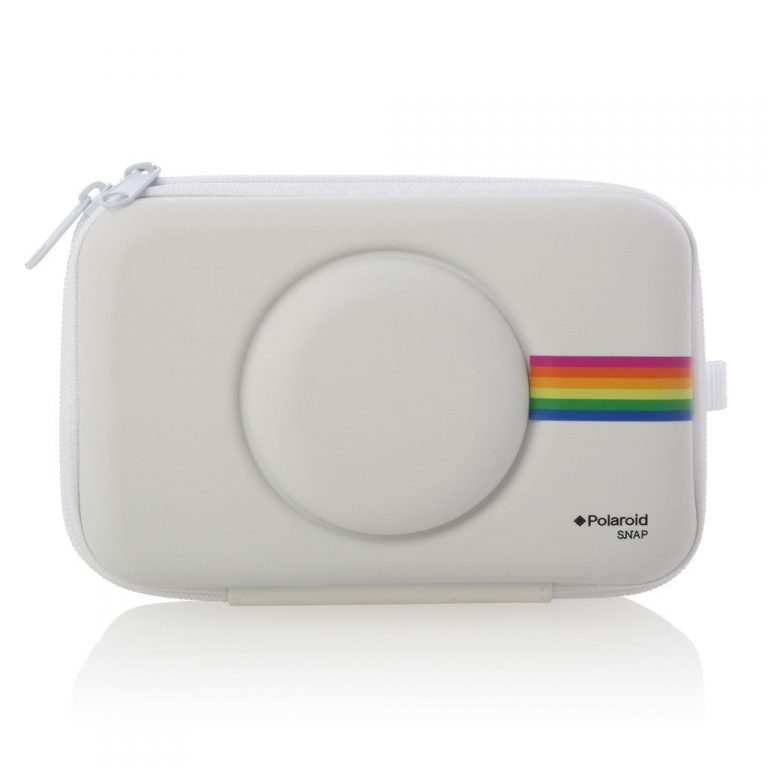Étui Collier En Silicone Pour Polaroid Cube - Housse De Protection Antichoc Avec Lanière - Rouge